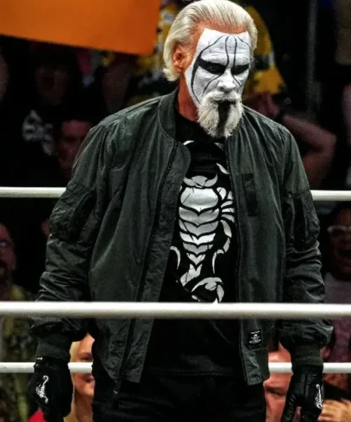Sting AEW Wrestle Dream 2025 Bomber Jacket