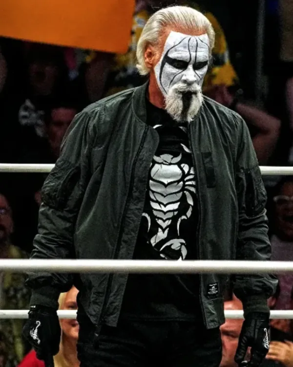 Sting AEW Wrestle Dream 2025 Bomber Jacket