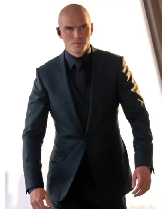 Superman 2025 Nicholas Hoult Black Suit