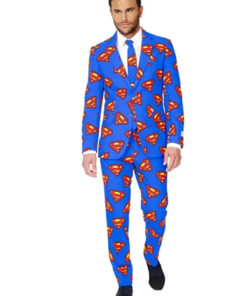 Superman Blue Tuxedo