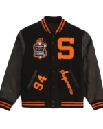 Supreme Team Varsity Black & Red Jacket