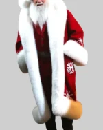 The Man With The Bag Arnold Schwarzenegger Santa Red Coat sale