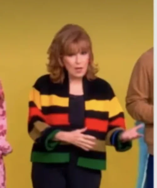 The View 2025 Joy Behar Striped Jacket