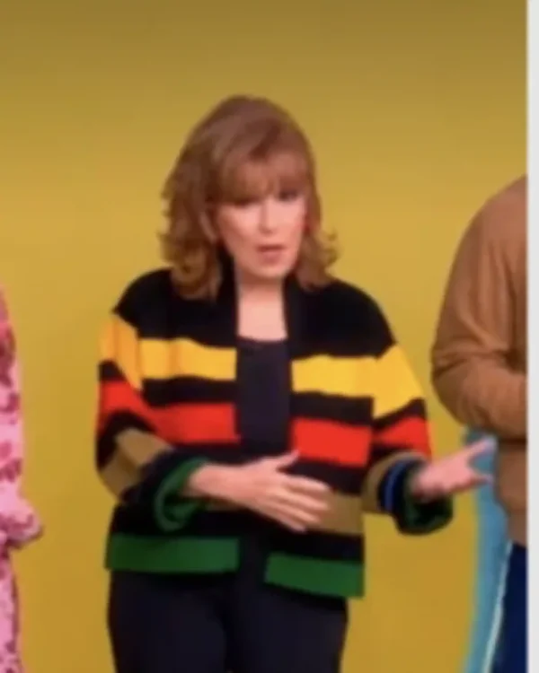 The View 2025 Joy Behar Striped Jacket