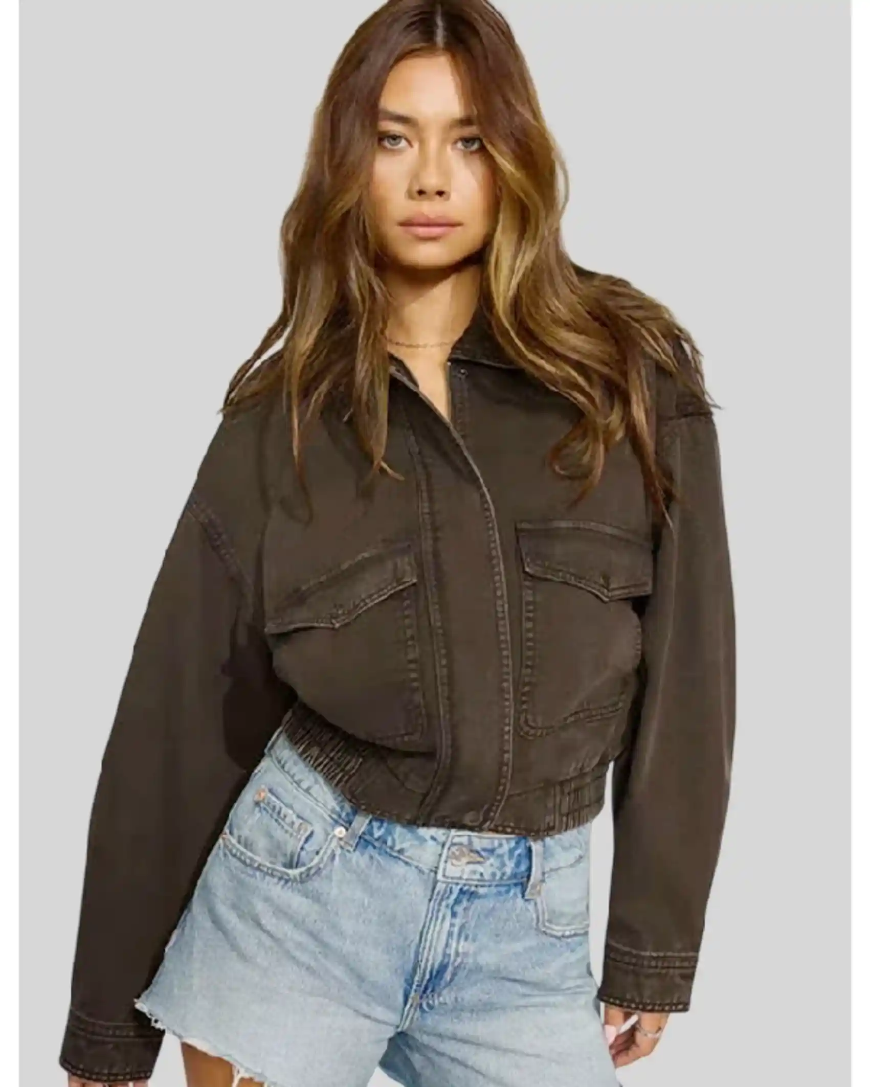 Twill Bomber Jacket Garage