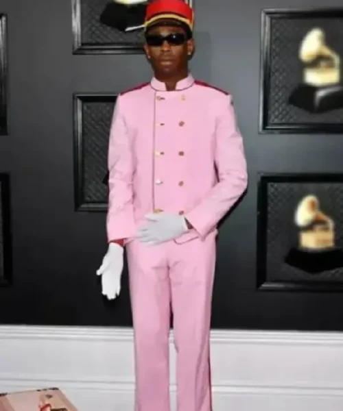 Tyler The Creator Pink Bellhop Suit