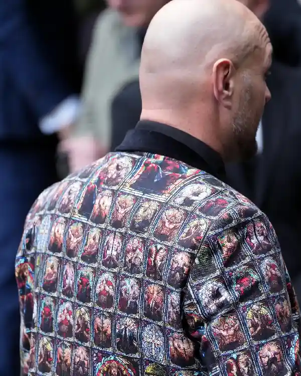 Tyson Fury rocked up wearing Suit