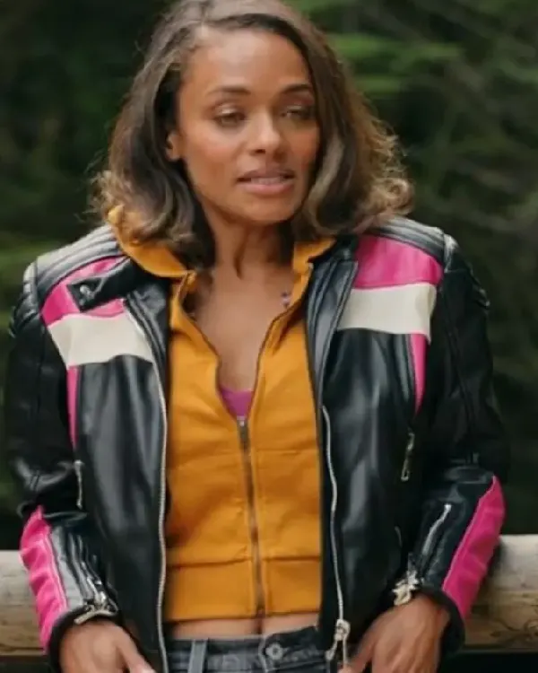Virgin River S05 Kandyse McClure Biker Jacket
