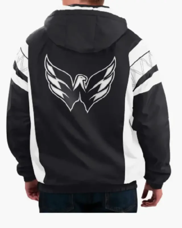 Washington Capitals Home Team Starter Pullover Hoodie Jacket