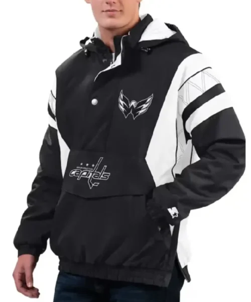Washington Capitals Home Team Starter Pullover Jacket