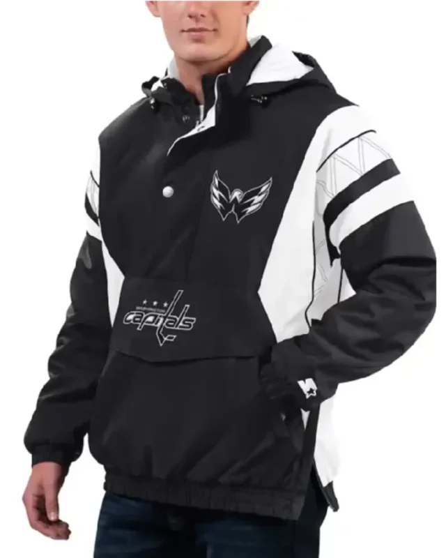 Washington Capitals Home Team Starter Pullover Jacket