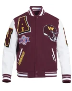 Washington Commanders Mashup Varsity Jacket