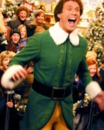 William Buddy Elf Christmas Green Wool Coat