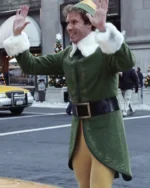 William Buddy Elf Christmas Green Wool Coat sale
