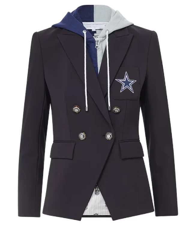 Women Dallas Cowboys Black Blazer