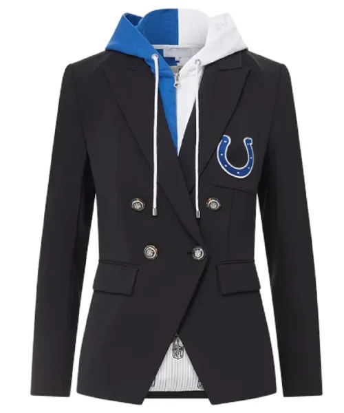 Women Indianapolis Colts Black Blazer