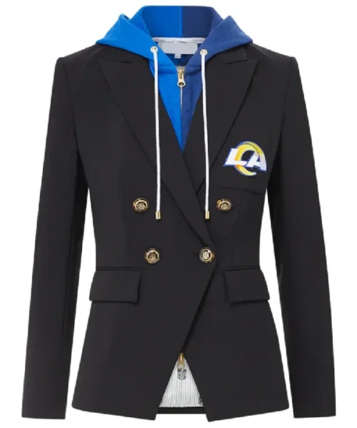 Women Los Angeles Rams Black Blazer