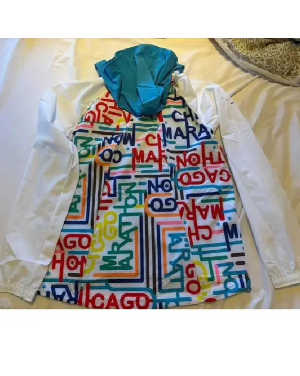 chicago marathon finisher jacket back