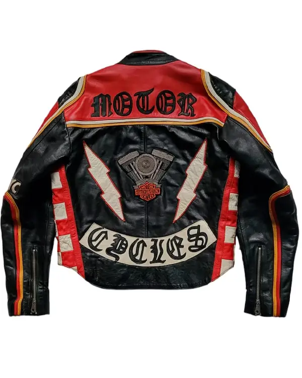 90s Harley Davidson And The Marlboro Man Jacket