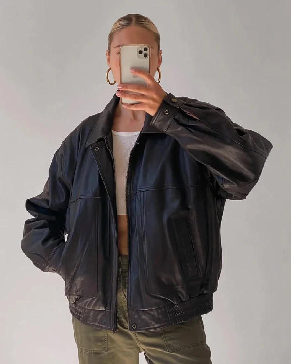 90's Leather Jacket