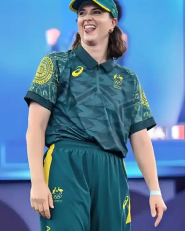 AU Olympics Team Rachael Gunn Green Tracksuit