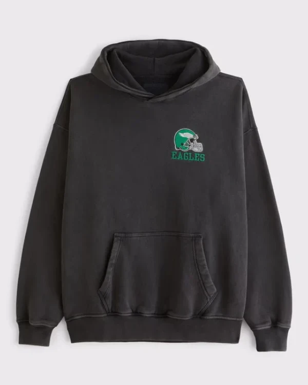 Abercrombie Philadelphia Eagles Graphic Popover Hoodie