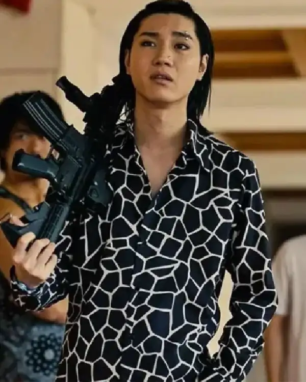 Alice in Borderland Suguru Niragi Black Shirt