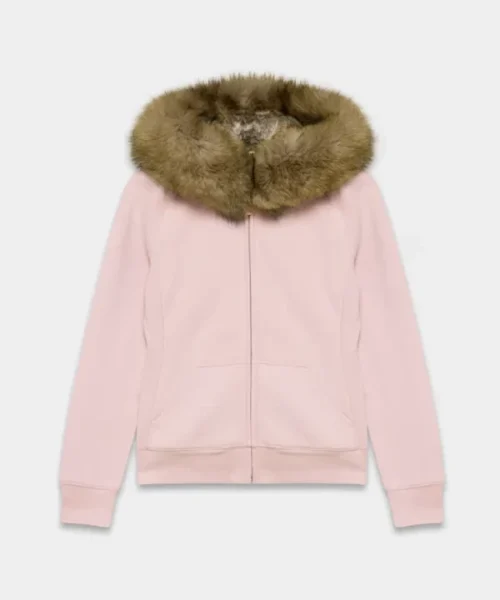 Aritzia Fur Hoodie
