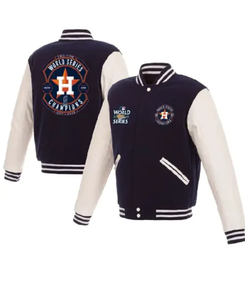 Arizona Diamondbacks World Series Blue And White Jacket