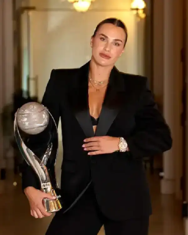Aryna Sabalenka WTA Finals 2025 Blazer