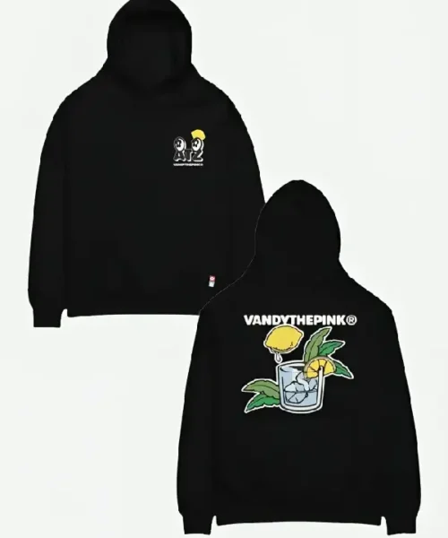 Ateez x Vandy Pink Lemon Drop Hoodie