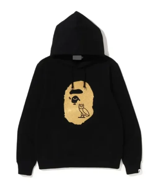 BAPE x OVO Ape Head Pullover Hoodie