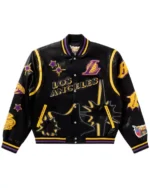 BBC X Jeff Hamilton Lakers Varsity Jacket