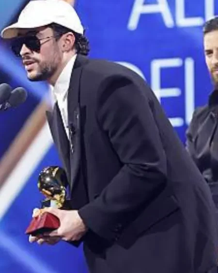 Bad Bunny 26th Annual Latin Grammy Awards Black Suit