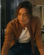 Ballard Renée Brown Leather Jacket