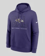 Baltimore Ravens Nike Busted Play Club Hoodie
