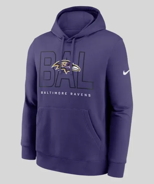 Baltimore Ravens Nike Busted Play Club Hoodie