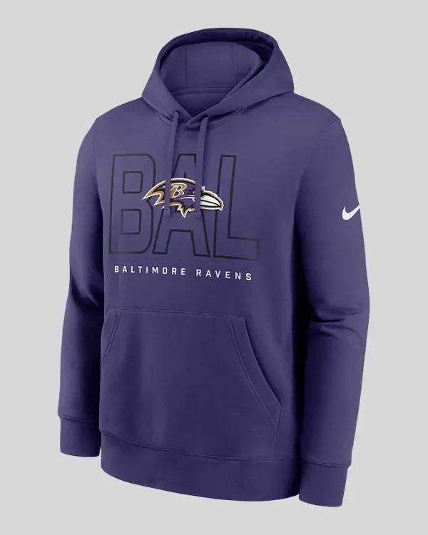 Baltimore Ravens Nike Busted Play Club Hoodie