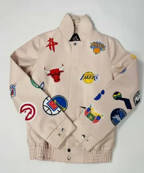 Basketball All Team Leather Jacket