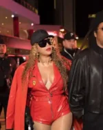 Beyoncé F1 Las Vegas Grand Prix Red Romper sale