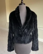 Black Mink Fur Jacket_