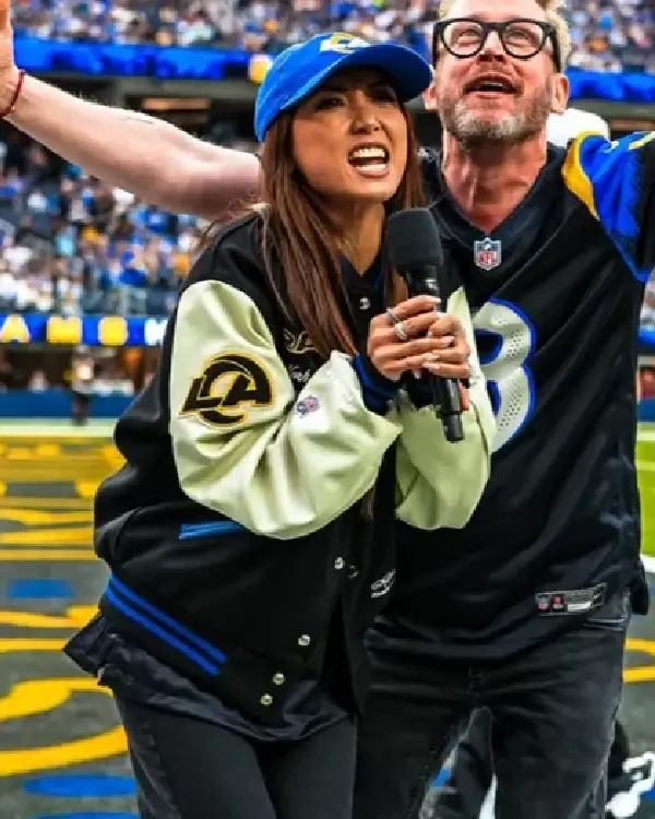 Brenda Song Los Angeles Rams Varsity Jacket