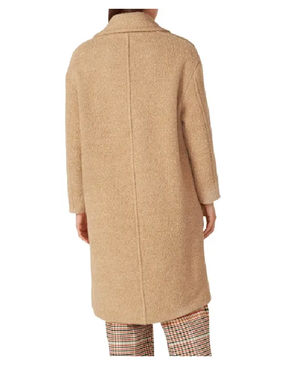 Buy Access Hollywood 2025 Emily Orozco Double Breasted Shearling Coat