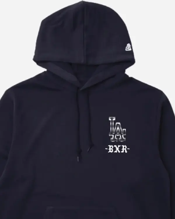 Buy Born x Raised Los Angeles Dodgers Troka Navy Hoodie sale