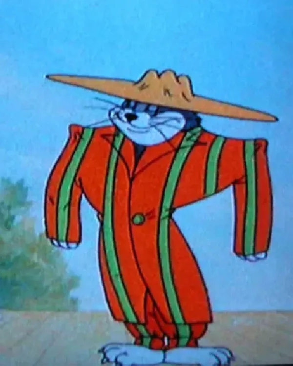 Buy Cartoon Costume Tom and Jerry Zoot Suit