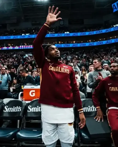 Buy Donovan Mitchell Cleveland Cavaliers 2023 Fan Hoodie For Sale