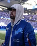 Buy Eminem Detroit Lions Thanksgiving 2025 Halftime Show Jacket for Men and Women Sale