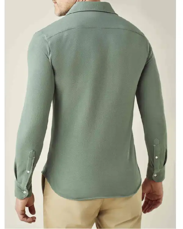 Buy F1 Movie Brad Pitt Green Shirt Sale Back