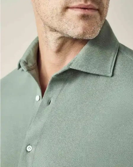 Buy F1 Movie Brad Pitt Green Shirt Sale Collar