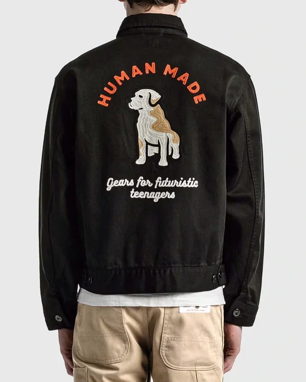 Buy Human Made Black Work Jacket back